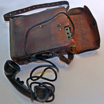 World War II era military phone