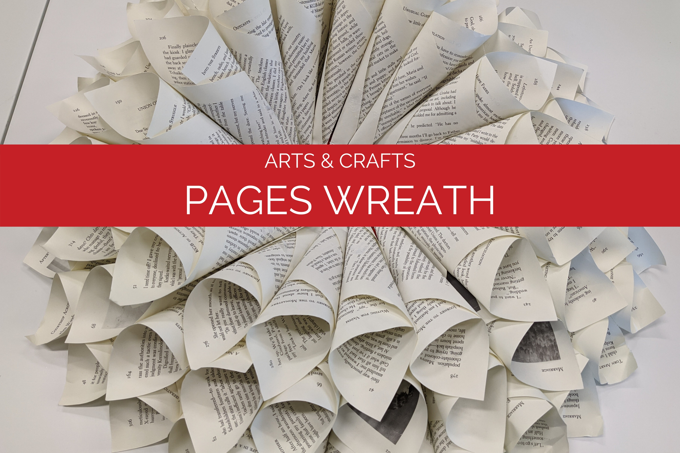 Pages Wreath